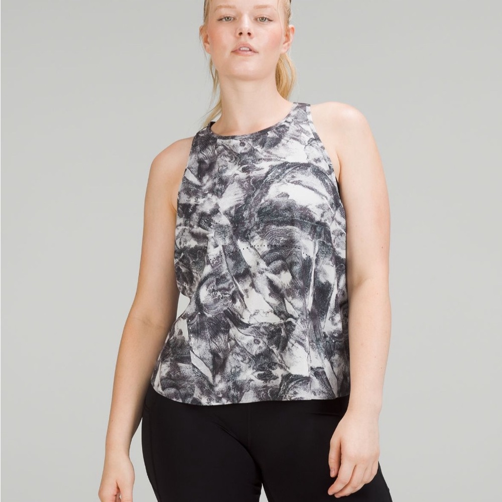 Lululemon Swift ventilated racerback running tank